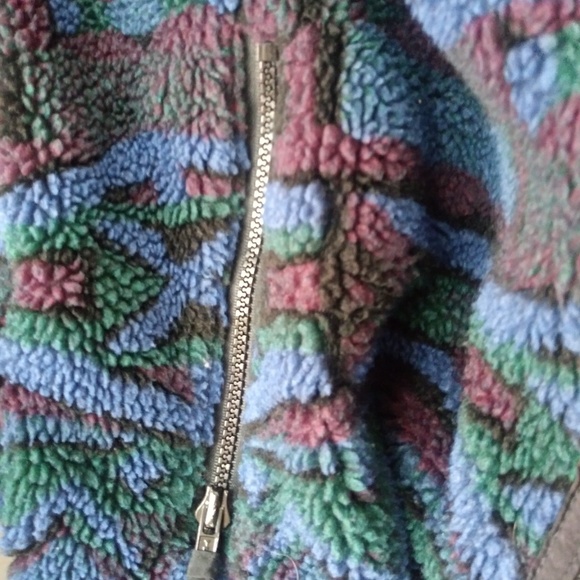 Columbia furry sherpa fleece jacket coat  sz XXL - Picture 5 of 6